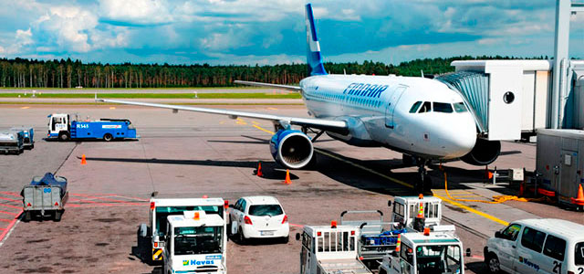 Helsinki-Vantaa International Airport (HEL) is the main international airport of Helsinki in Finland.
