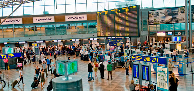 Helsinki Airport consists of one passenger terminal. 