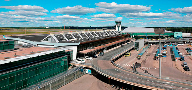Vantaa Airport serves as a hub for Finnair, the national flag carrier. 
